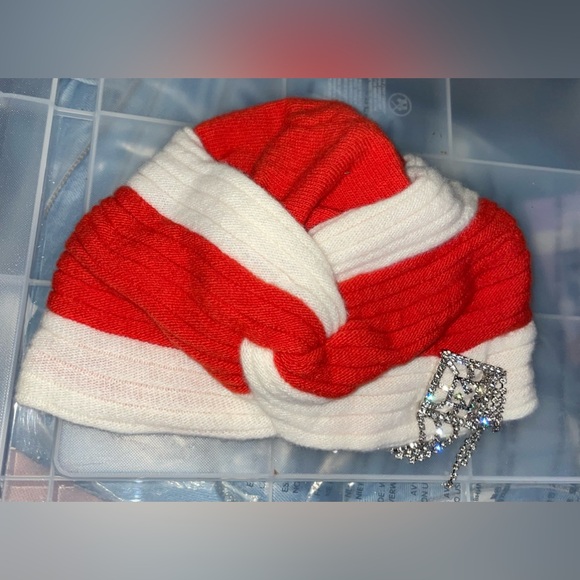 GUCCI JOAN BEANIE WOOL HAT HAIR ACCESSORIES TURBAN HEADBAND TAGS-ATTACHED - Picture 5 of 10